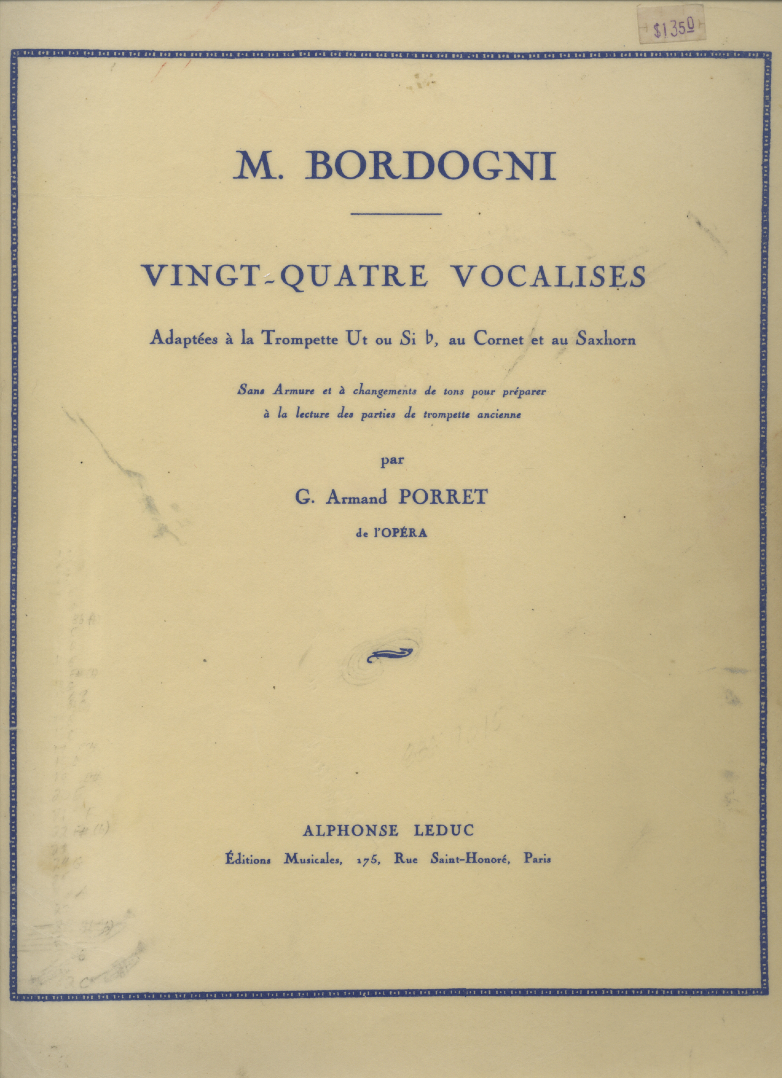 Marco Bordogni's Vingt-Quatre (24) Vocalises