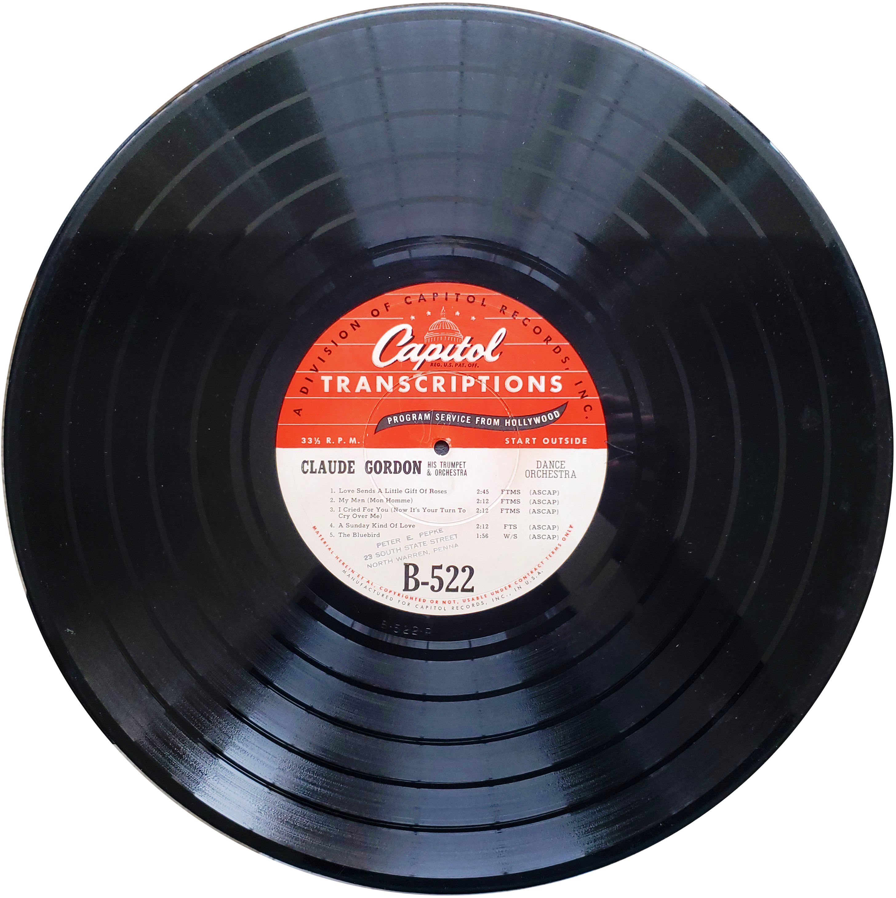 Claude Gordon Playing The Bluebird