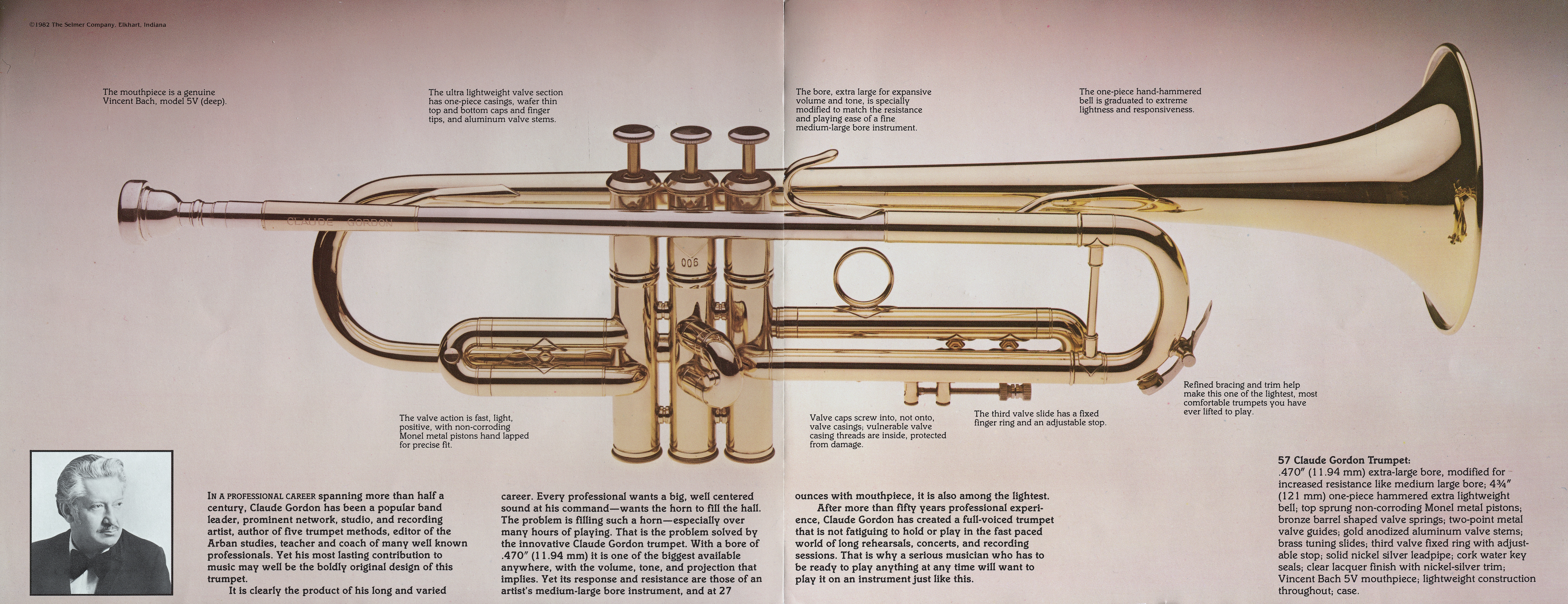 Claude Gordon Trumpets