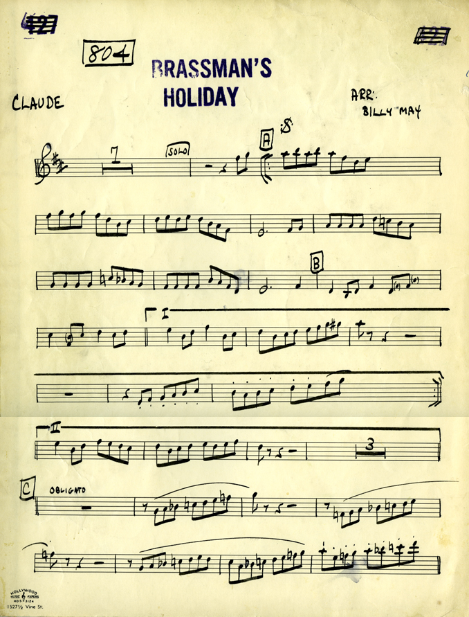 Claude Gordon Playing Brassman’s Holiday