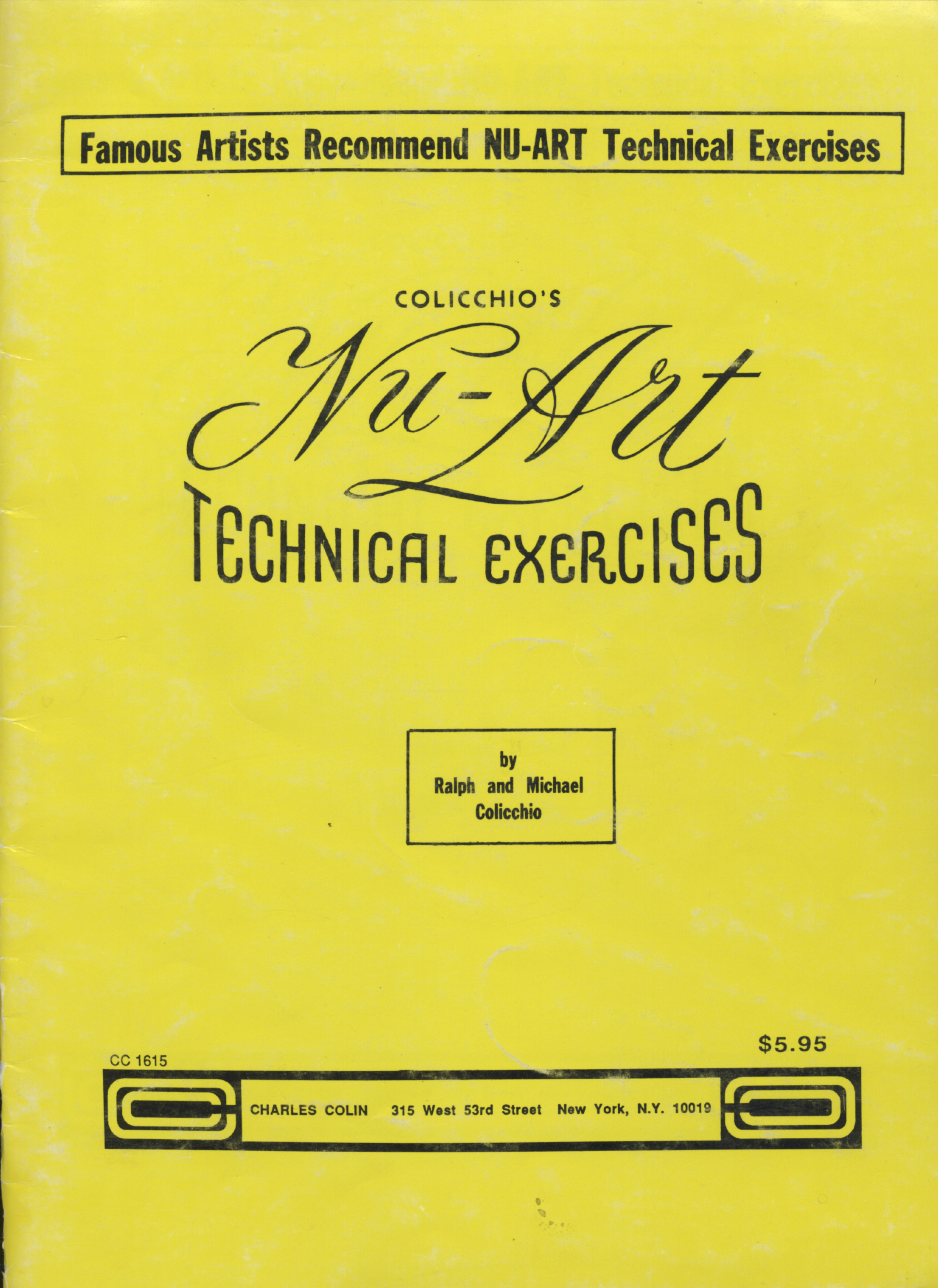 Ralph and Michael Colicchio's Nu-Art Technical Exercises