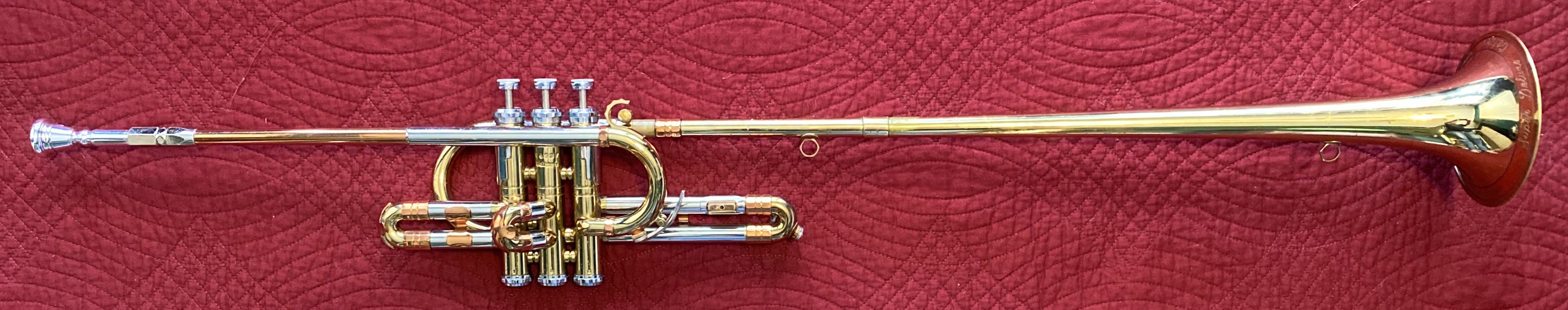 Getzen Super Deluxe Tone Balanced Herald Trumpet
