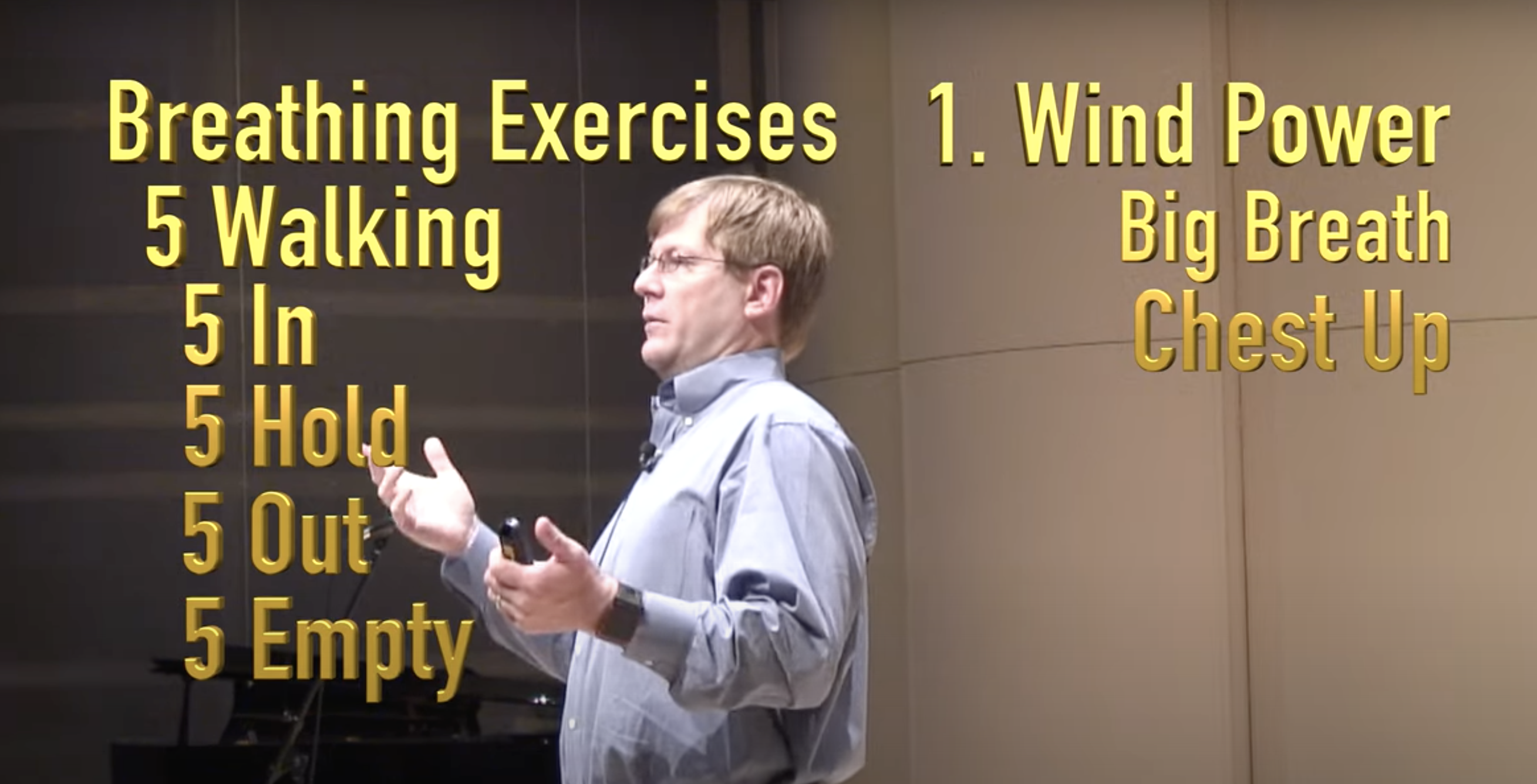 The 7 Natural Items of Trumpet Playing - Part 1 of 3