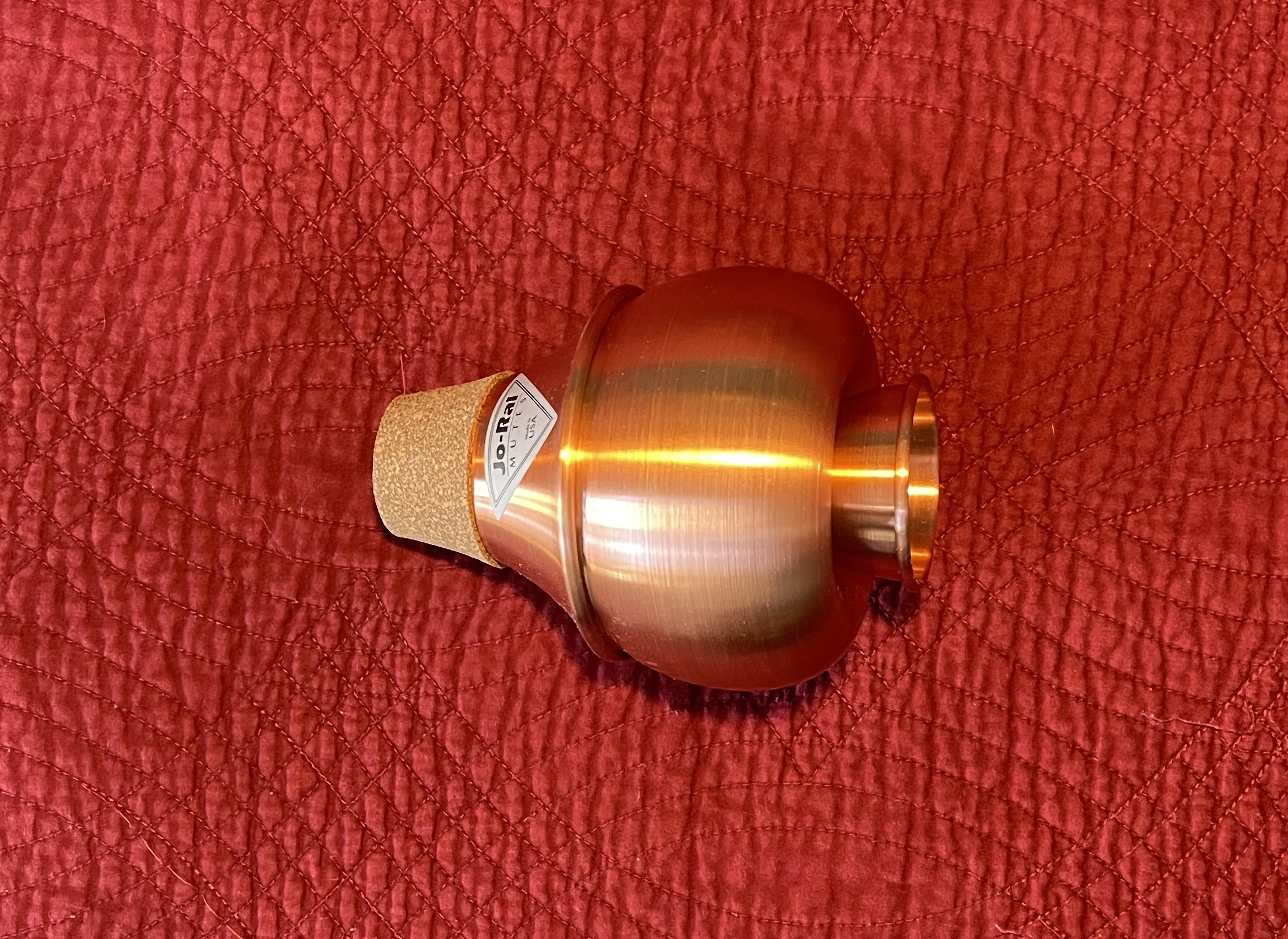 Jo Ral 2C Trumpet Copper Bubble Mute