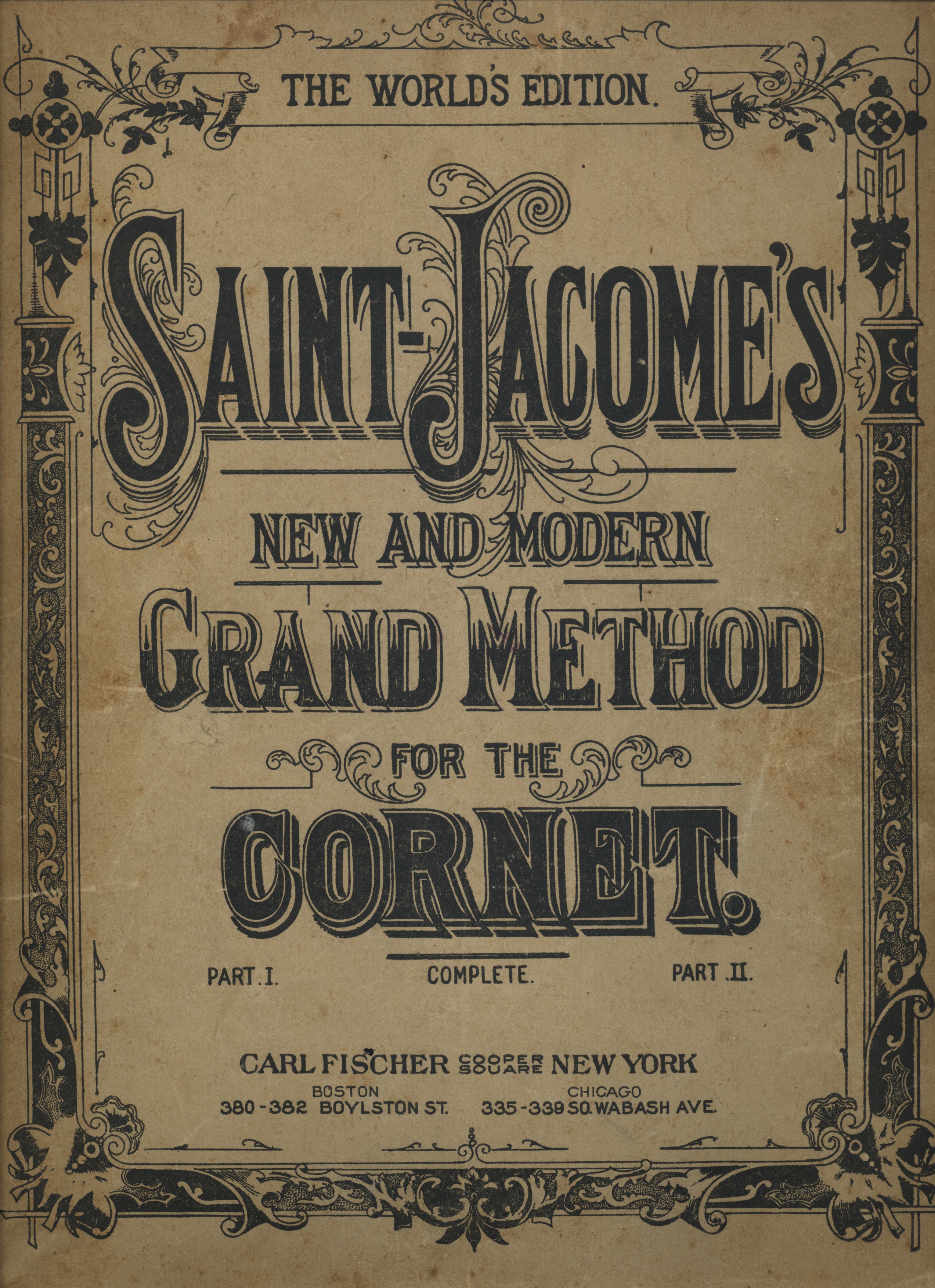 Saint Jacome Method - Original Text - 1894 edition