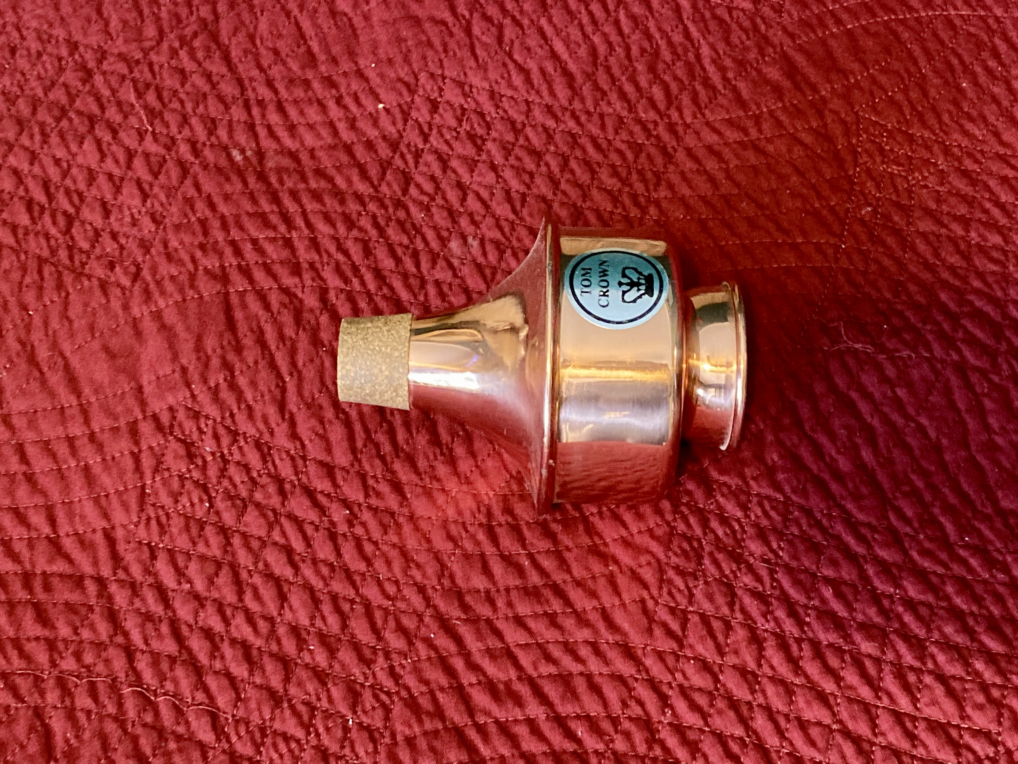 Tom Crown Wah-Wah Mute, Piccolo Trumpet - Copper